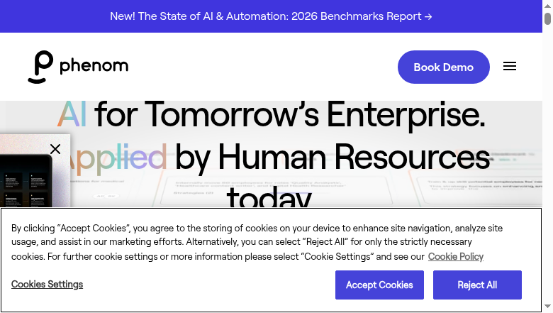 Phenom Platform Screenshot